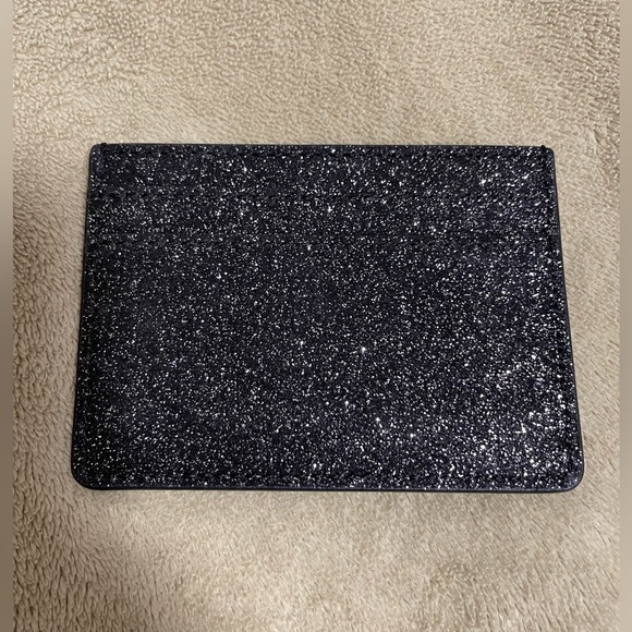 Marc Jacobs limited edition glitter card holder (black) - Picture 2 of 4